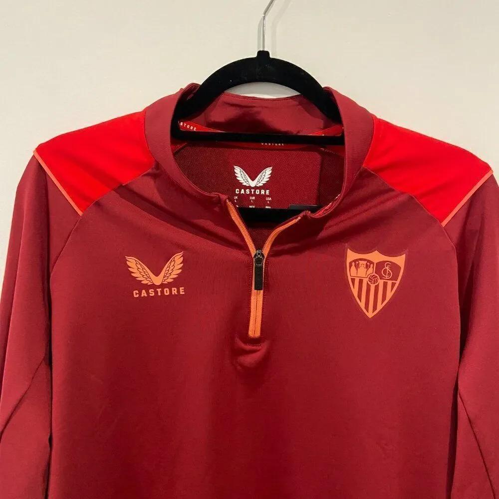 NWT - Castore Sevilla FC Quarterzip‎